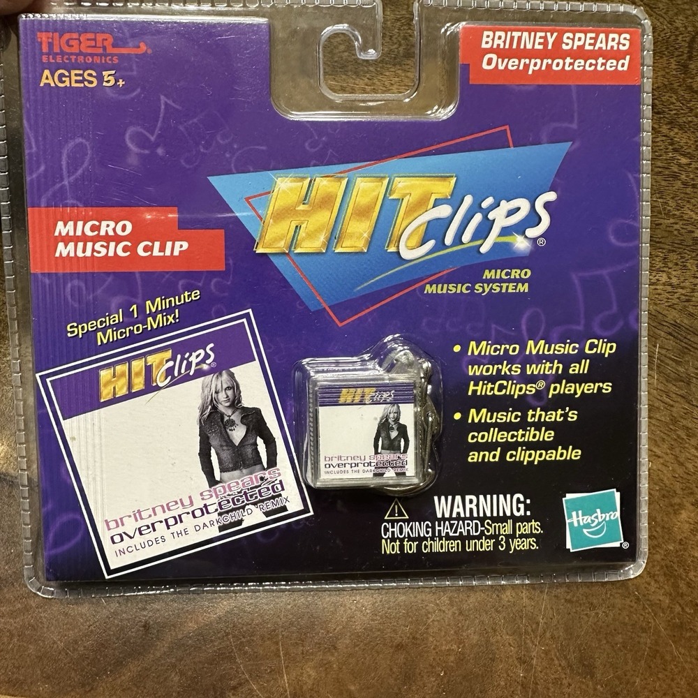 Vintage Hit Clips Brittany Spears Over Protected Clip NEW‎ Y2K